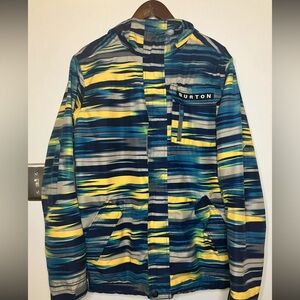 Burton Men’s Dry Ride Poacher Snowboard Jacket Size Small